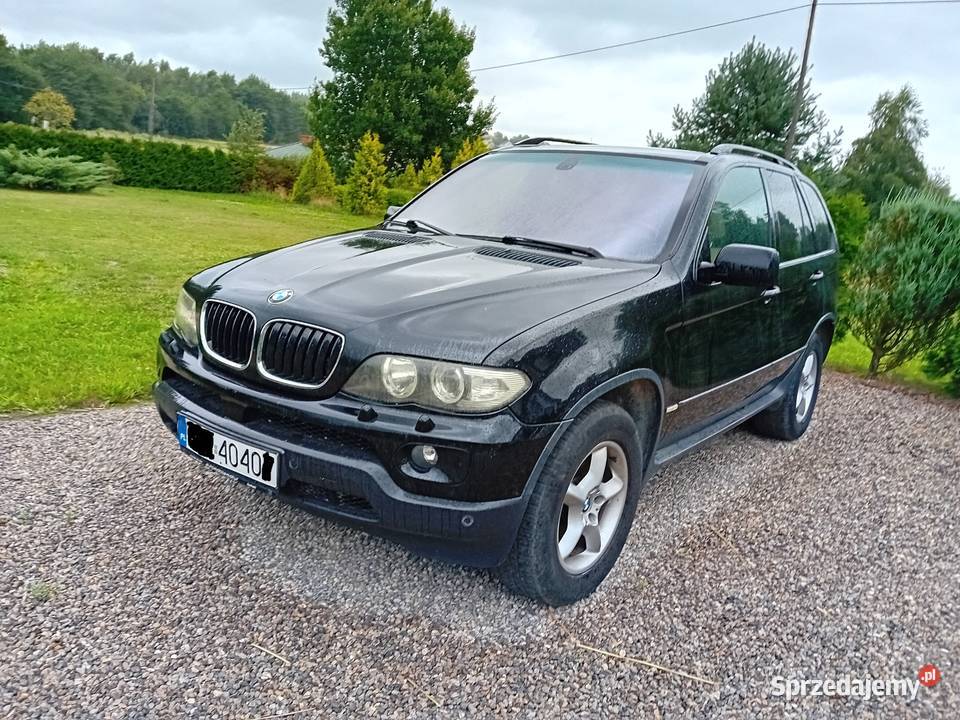 BMW X5 30D E53 uszkodzony