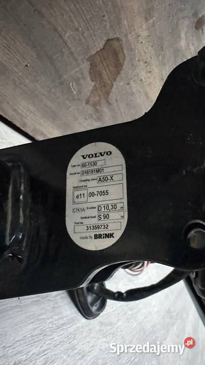 VOLVO V60 S60 I 1 20102018R HAK HOLOWNICZY lubuskie Gorzów Wielkopolski sprzedam