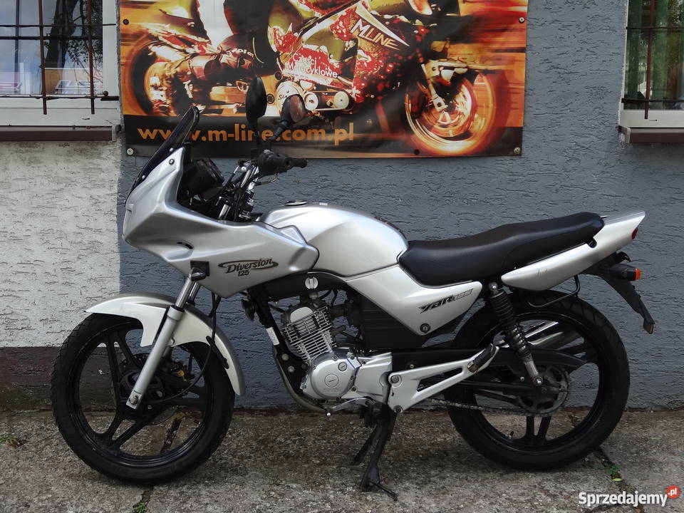 Yamaha YBR 125 Diversion elektryczny starter Niemodlin