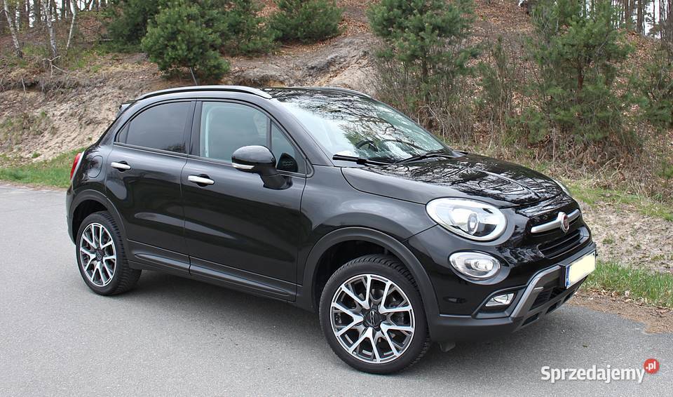 Fiat 500X 4x4 Cross 14 Automat 170 Salon Polska centralny zamek 500X małopolskie Kłaj
