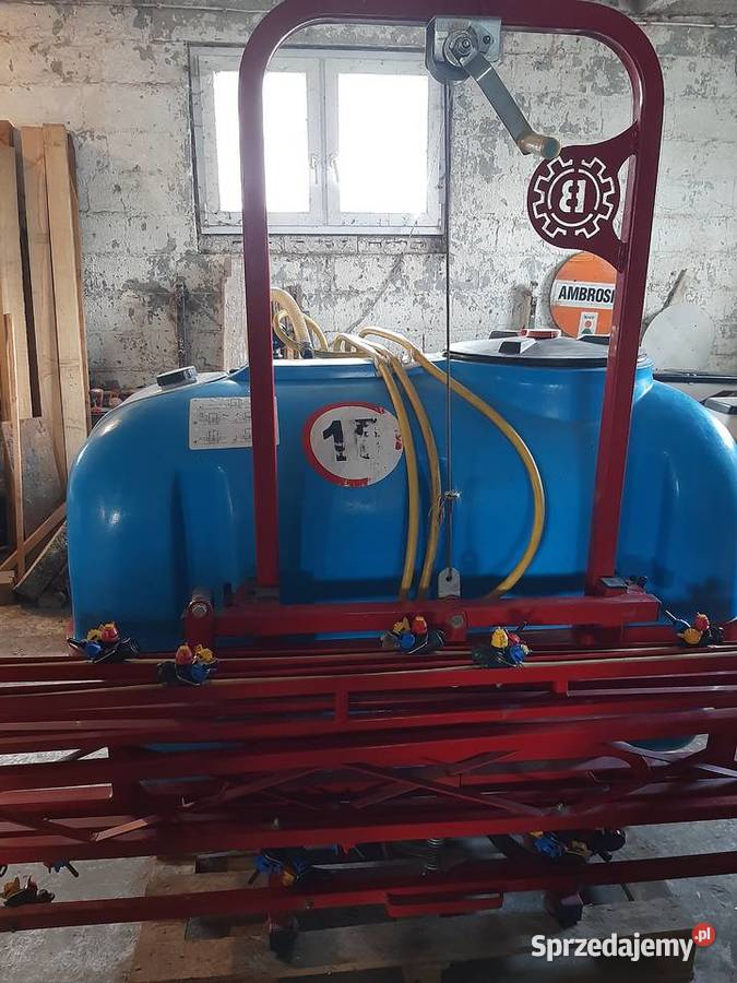 Opryskiwacz Biardzki 600l 12m belka świętokrzyskie Cierno-Zaszosie