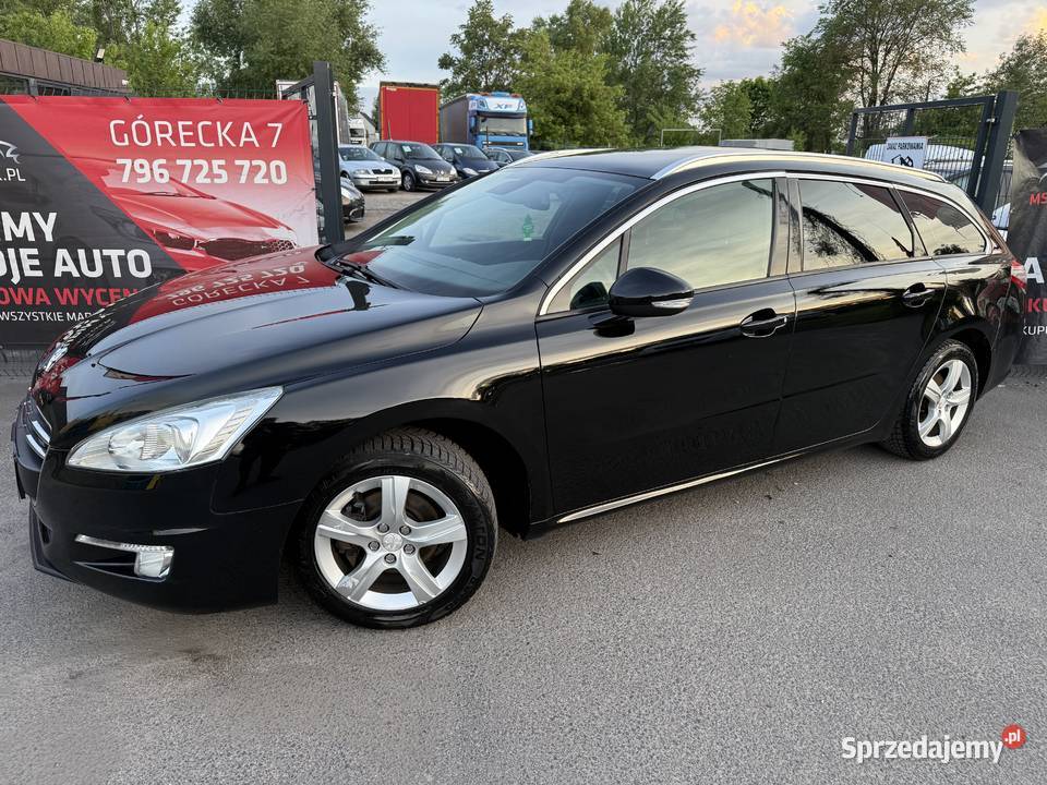 Peugeot 508 16 Diesel Automat Panorama dach elektryczne szyby wielkopolskie Poznań