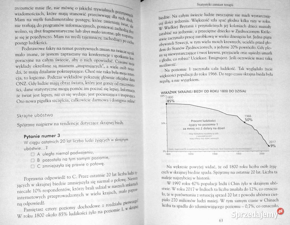 Factfulness Dlaczego świat jest lepszy niż Chełm