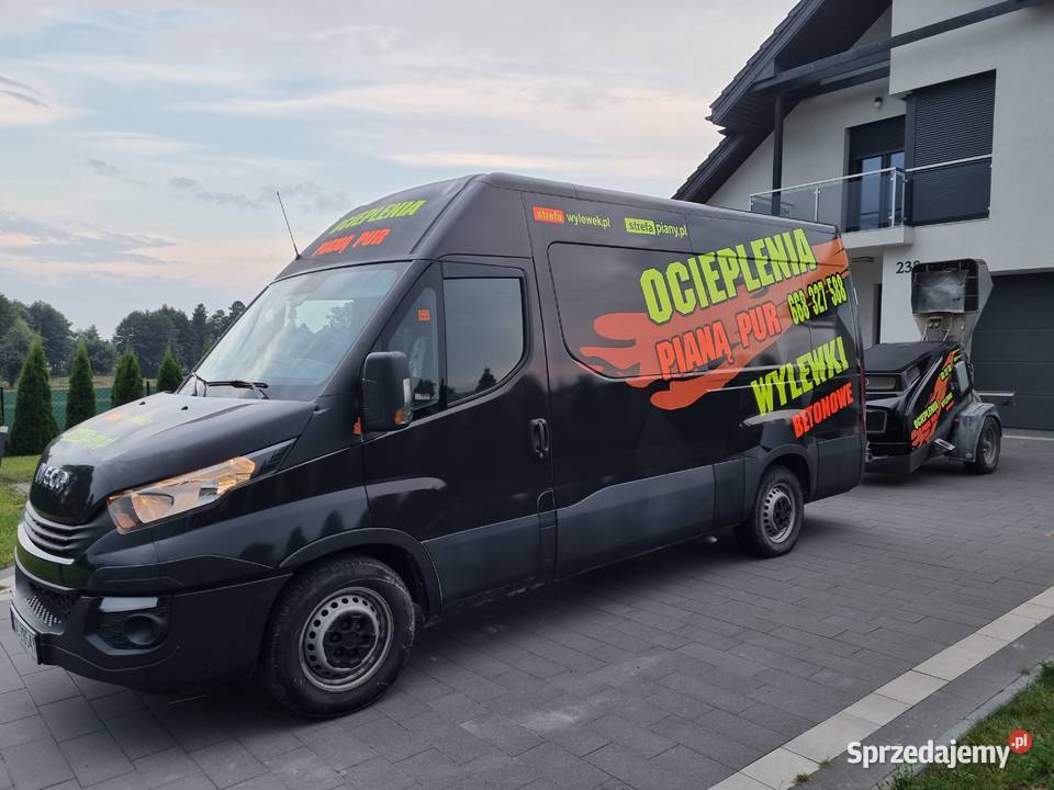 Wylewki maszynowe agregatem mixokret betonowe Złotokłos