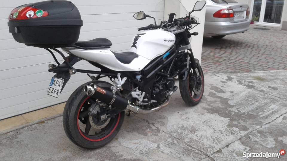 HUZAR EXHAUST wydech tłumik OWAL Hyosung GT650 Błażowa