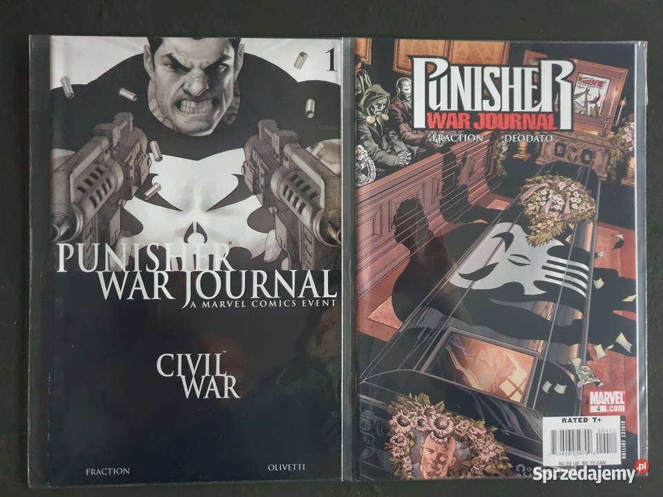 Punisher War Journal 14 oryginalnych komiksów Komiksy Gdynia