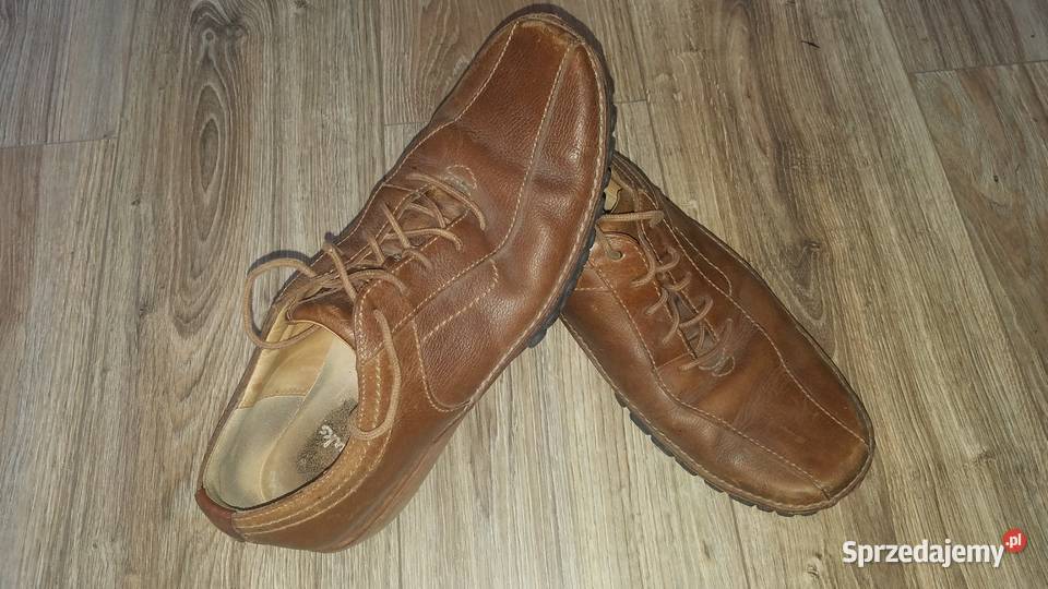 Buty CLARKS 4445 29 Skórzane półbuty brązowe skóra Białystok