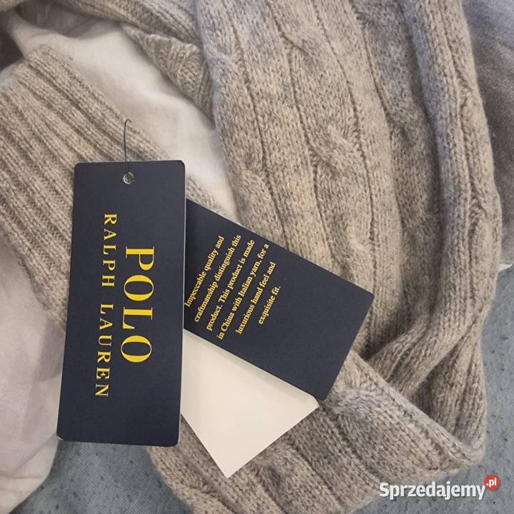 Sweter damski z golfem Polo Ralph Lauren XL Wkładane przez głowę  Kraków