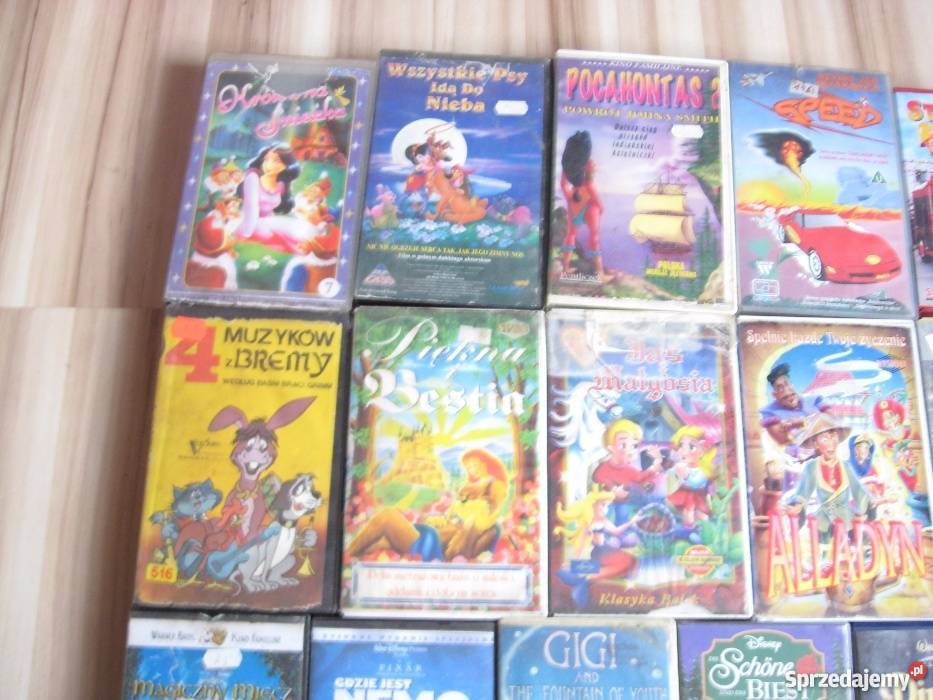 BAJKI Oryginał Filmy VHS 37 Grodziczno