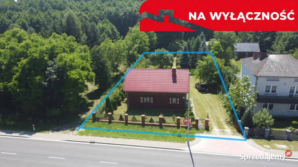 Dom na pięknej działce w Lipie Miklas gm Lipsko mazowieckie