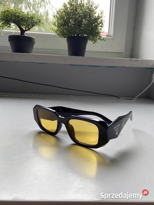 Okulary Prada żółte oprawki Warszawa