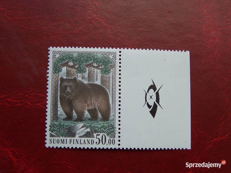 Finlandia 1989 MNH Mi 1090 Fauna Niedźwiedź Tychy