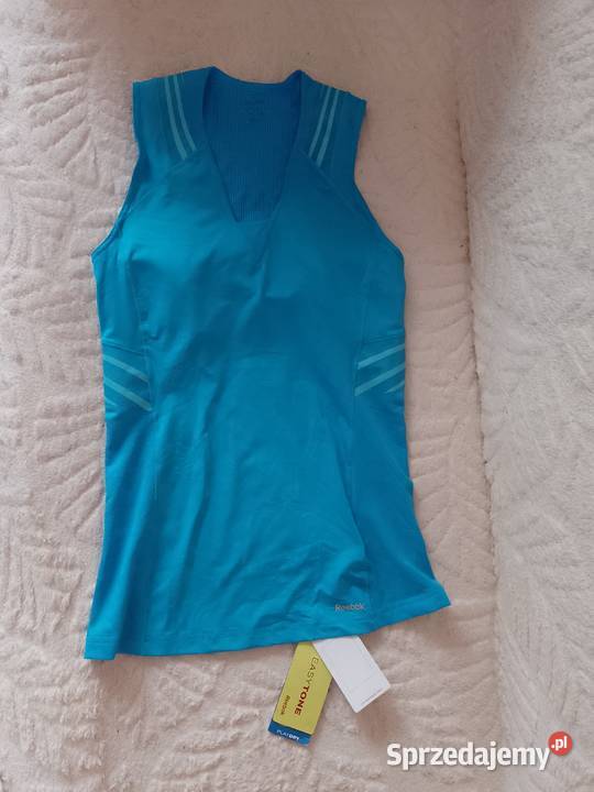42XL Reebok Niebieska Bluzka sportowa top Kraków sprzedam