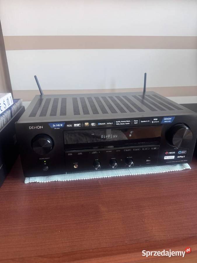 Amplituner stereo Denon DRA800H Czarny heos podkarpackie Przemyśl sprzedam