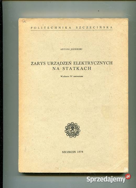 zarys urządzeń elektrycznych na statkach Szczecin
