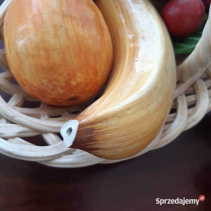 Dekoracje imitujące owoce wykonane z tworzywa Sztuczne kwiaty i owoce Ostrołęka sprzedam