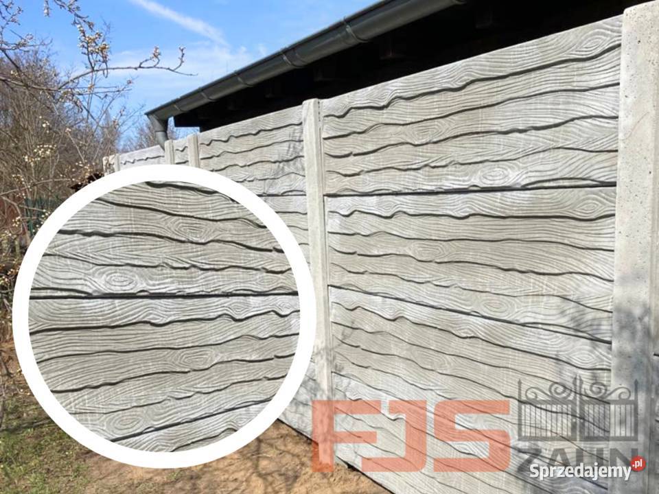 OGRODZENIE BETONOWE PŁYTY OGRODZENIOWE PŁOT Gubin