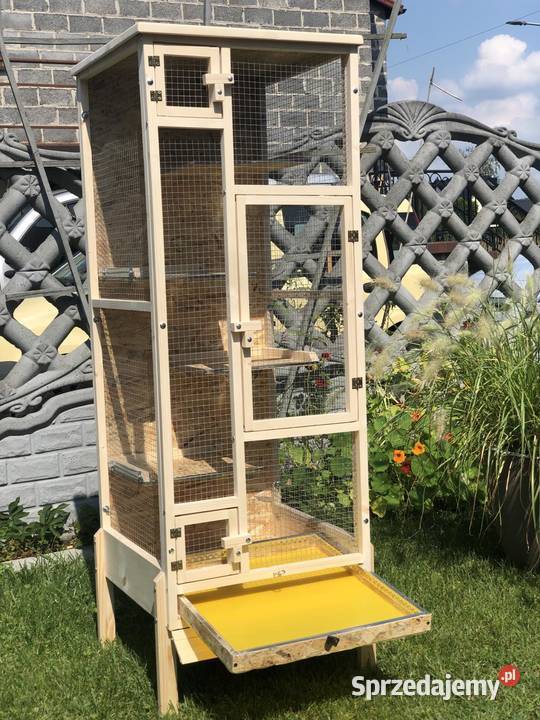 Klatka drewniana koszatniczki szynszyla gryzonia śląskie Myszków sprzedam