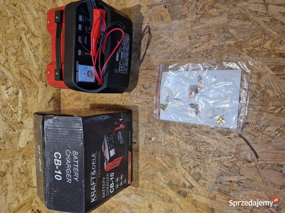 Prostownik samochodowy 12V 24V 10A 60Ah KD1905 Głogowa sprzedam