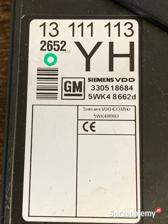 Moduł OPEL 13111113 YH sprzedam