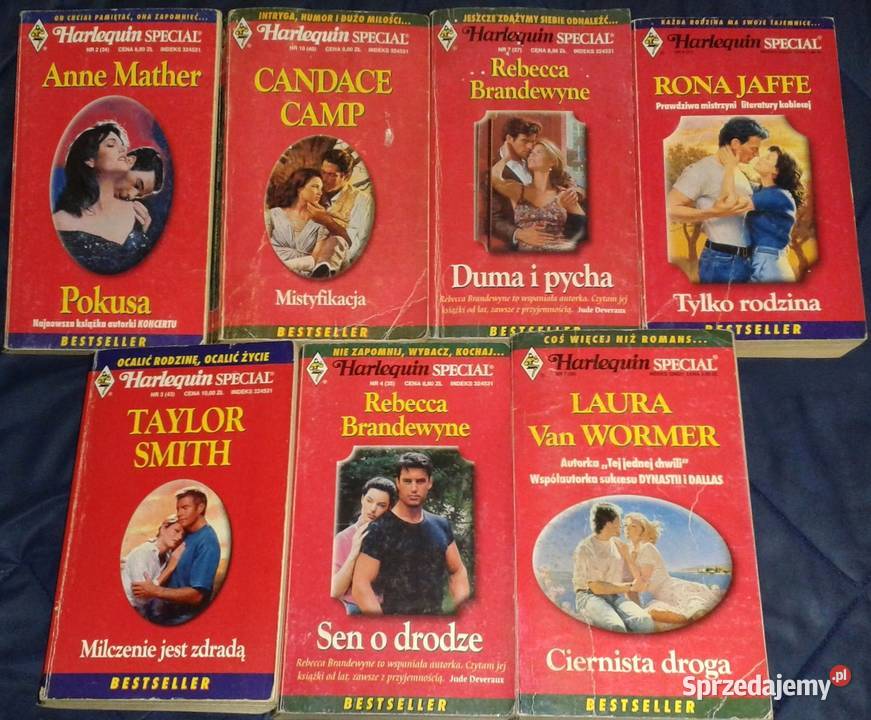 Harlequin Książki romanse 37 części Chełm sprzedam
