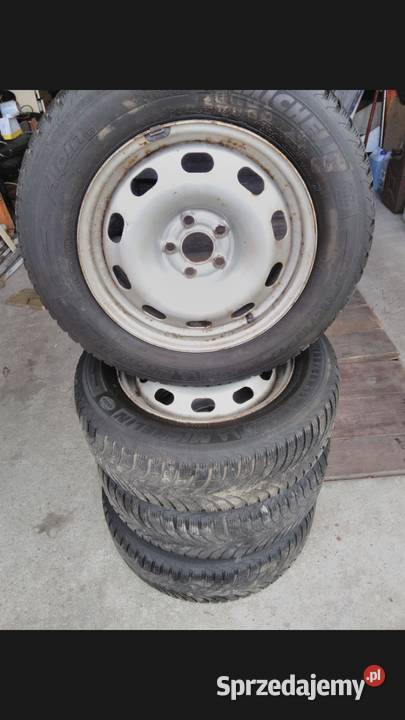Felgi 15 opony zimowe Michelin koła Skoda