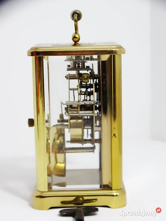 Zegar kominkowy kareciak Aug Schatz Shne Made in lubelskie Biłgoraj