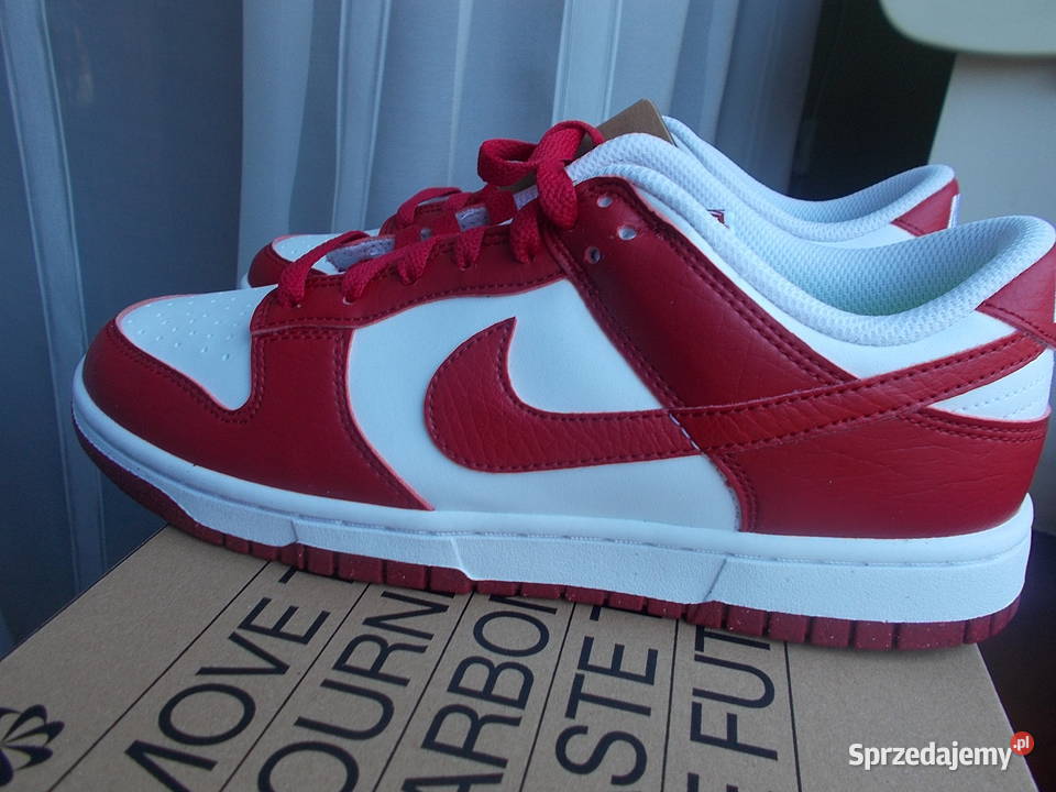 r 40 Nike Dunk Low Next Nature White Gym Red Poznań