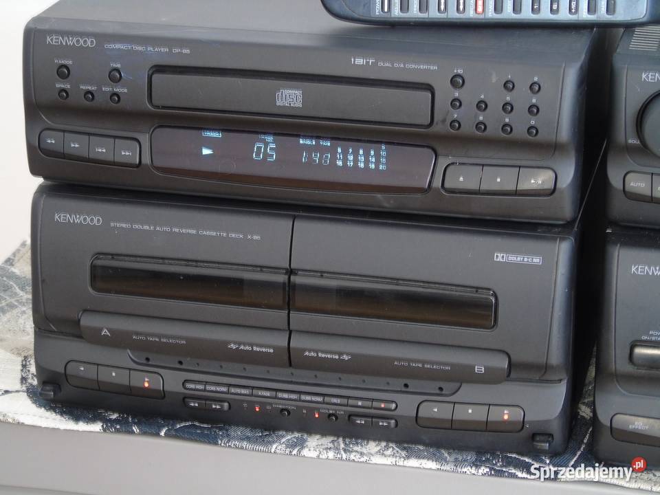 Wzmacniacz pilot korektor graficzny tuner CD Mag Jasło