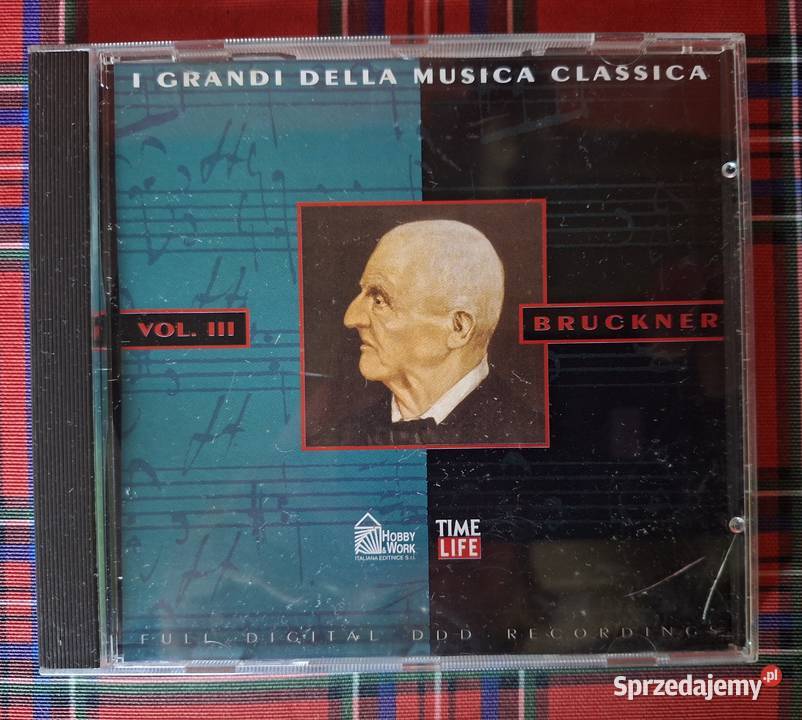 I Grandi Della Musica Classica Bruckner 3CD Płyty i kasety Kraków
