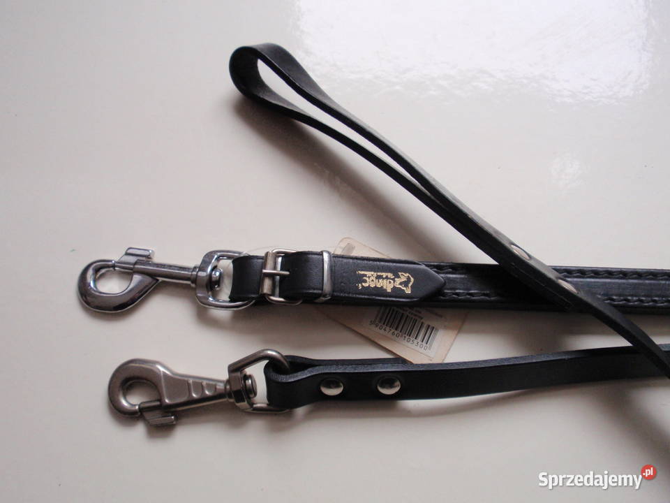 Smycz psa skóra naturalna Dla psów Łódź sprzedam