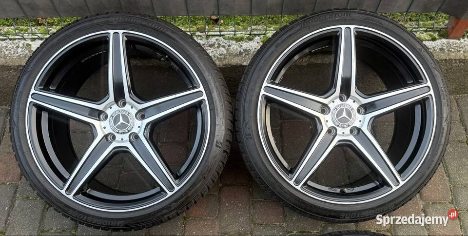 Zimowe 19 Mercedes w205 felgi koła 5x112 ET45 wielkopolskie Lubasz
