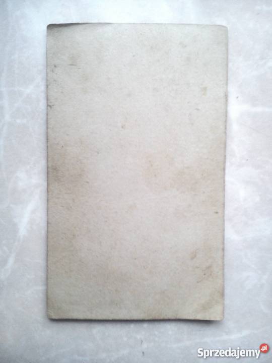 Stare zdjecie tekturka Sophus Nissen Portret Jarosław