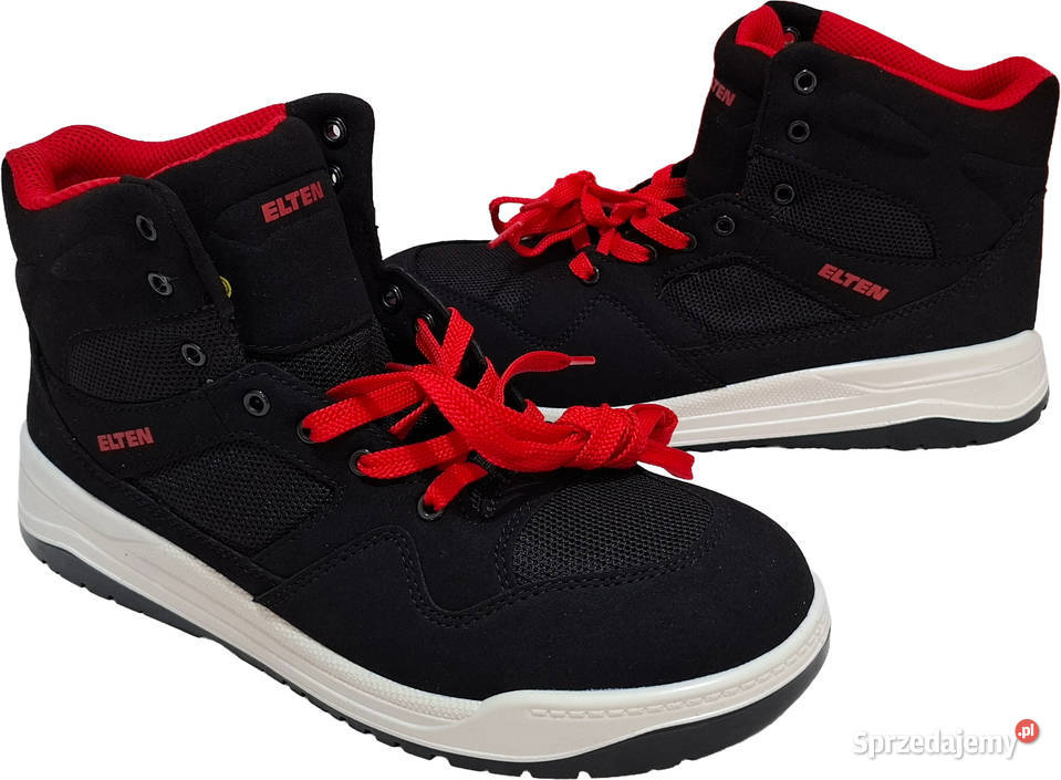 Buty robocze przemysłowe Elten Lakers black Mid Czeladź