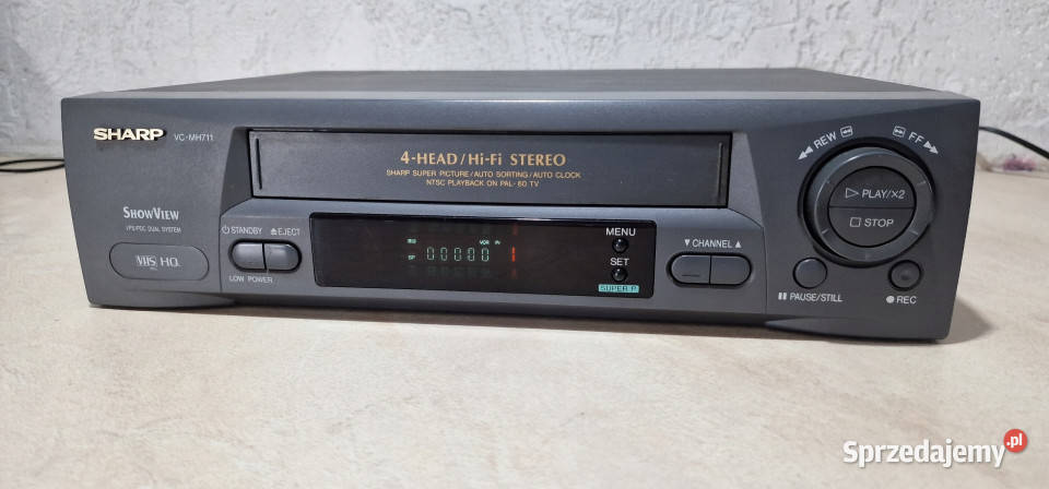 Video magnetowid SHARP VC MH 711 VC MH711 VHS