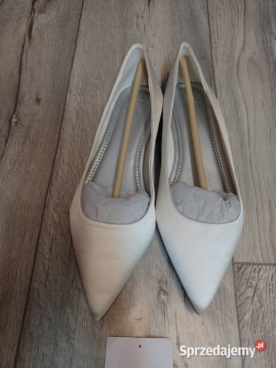 40 ASOS Design Białe baleriny baletki wieczorowe Kraków