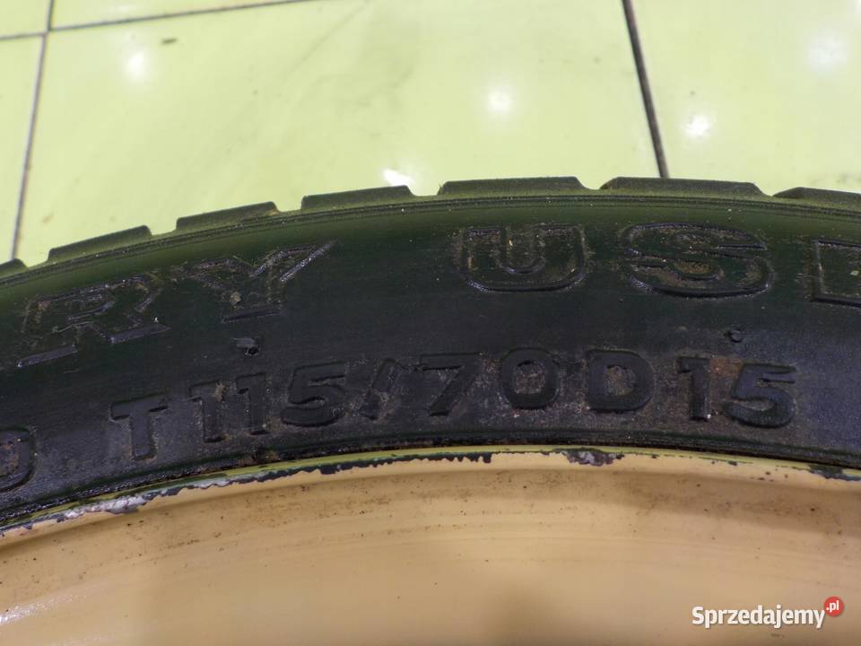 MAZDA 3 I BK kolo dojazdowe 1157015 4x1143 Samochodowe Suków sprzedam