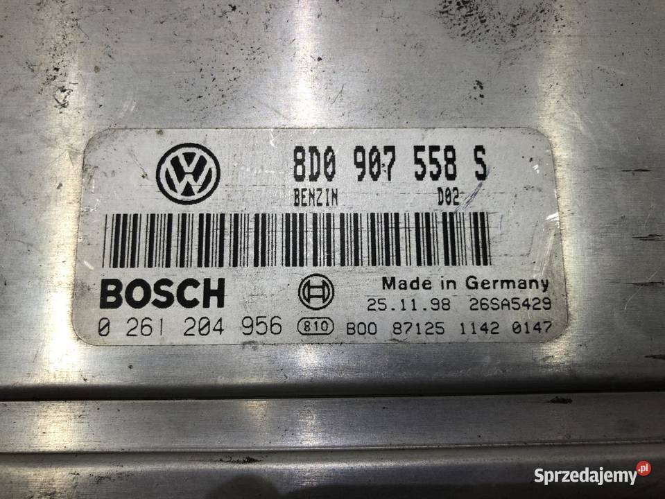 STEROWNIK SILNIKA VOLKSWAGEN PASSAT B5 Komputery