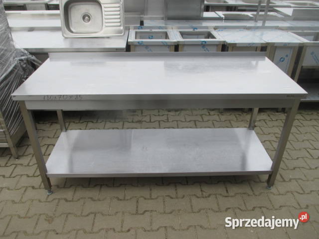 Stół Gastronomiczny Z Półką 904185 Stal wielkopolskie