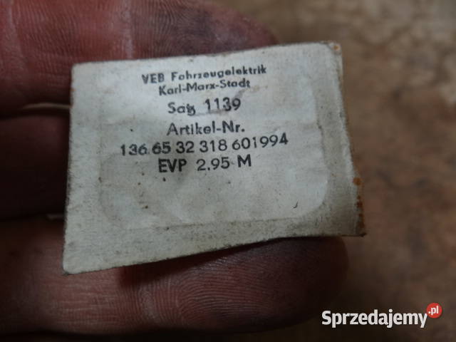 przerywacz platynka Simson Schwalbe Star S 50 S Żary