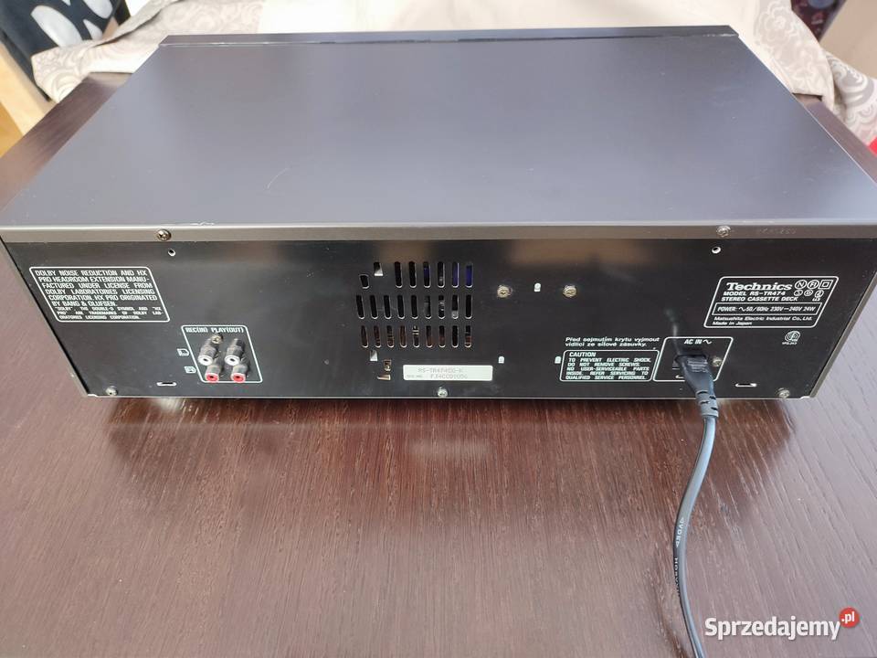 magnetofon Technics RSTR474 stan Magnetofony Myszków