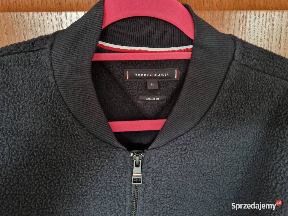 Granatowa kurtka bomber bejsbolówka Tommy Tommy Hilfiger