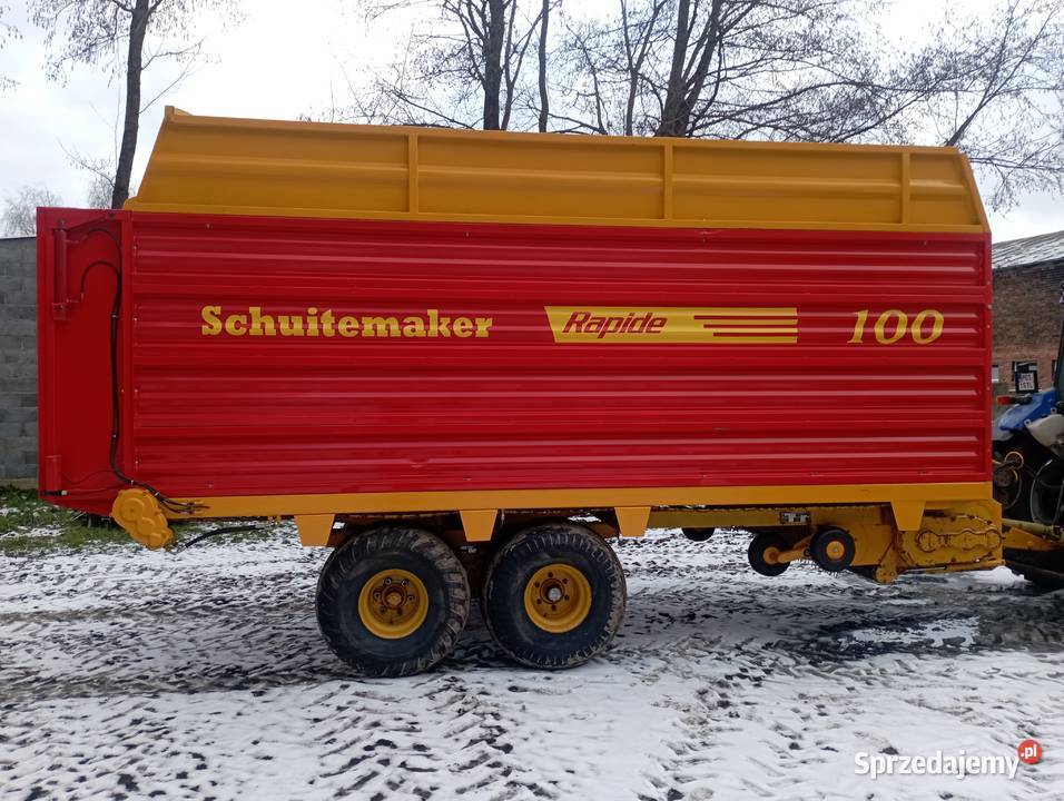 Przyczepa samozbierająca Schuitemaker Rapide 100 Rolnictwo Bukownica