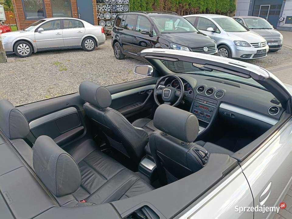 Audi A4 B7 SLine 18 Turbo Gwint Cabrio benzyna Tomaszów Lubelski