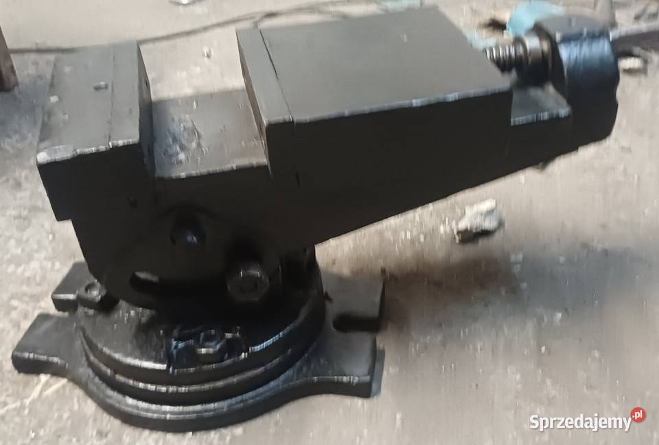 Imadło maszynowe uchylnoobrotowe 160 mm Świdnica sprzedam