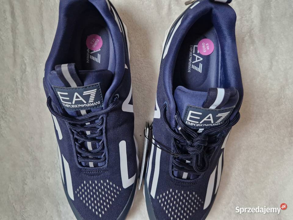 Nowe granatowe buty sportowe Sneakersy EA7 Sportowe