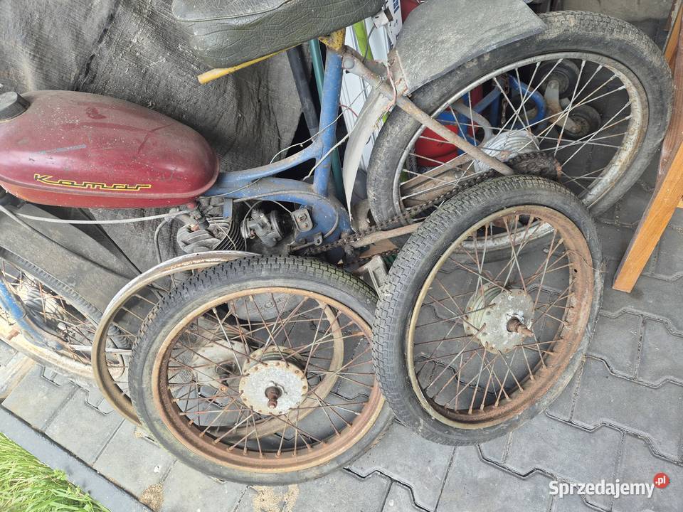 Romet komar koło przód opona stomil duet degum 17cale Jaworzno