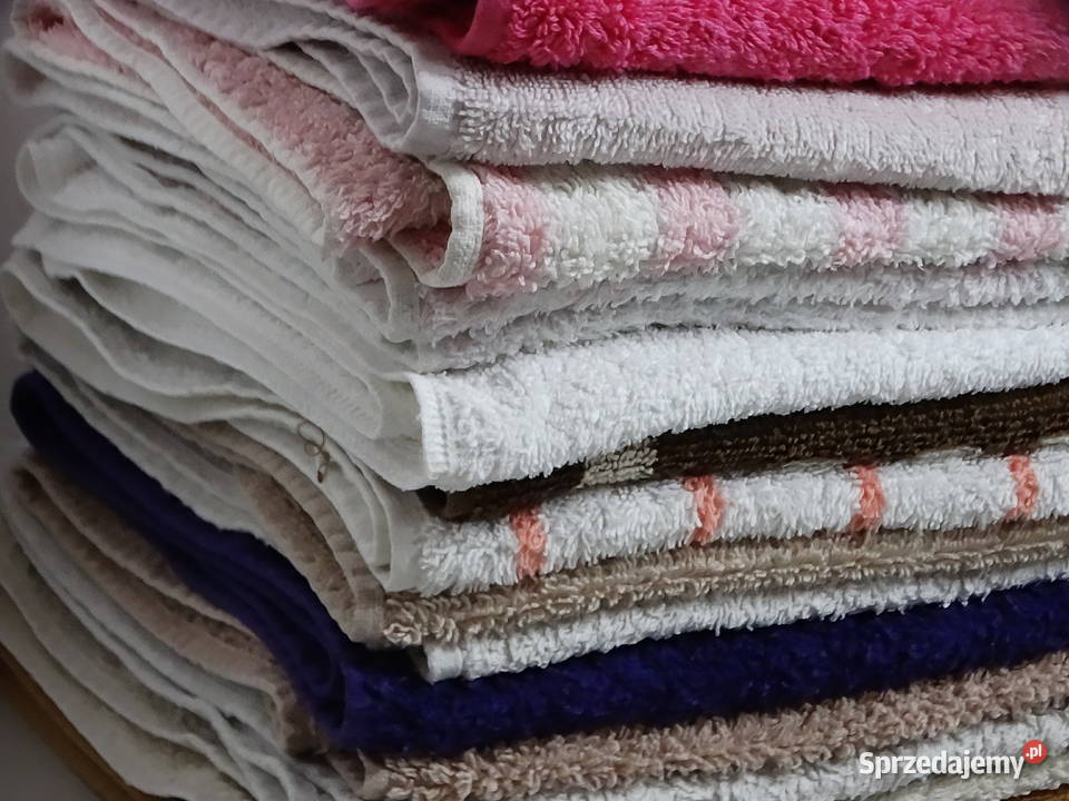 Duży zestaw ręczników łazienkowych 15 sztuk mix Biłgoraj sprzedam
