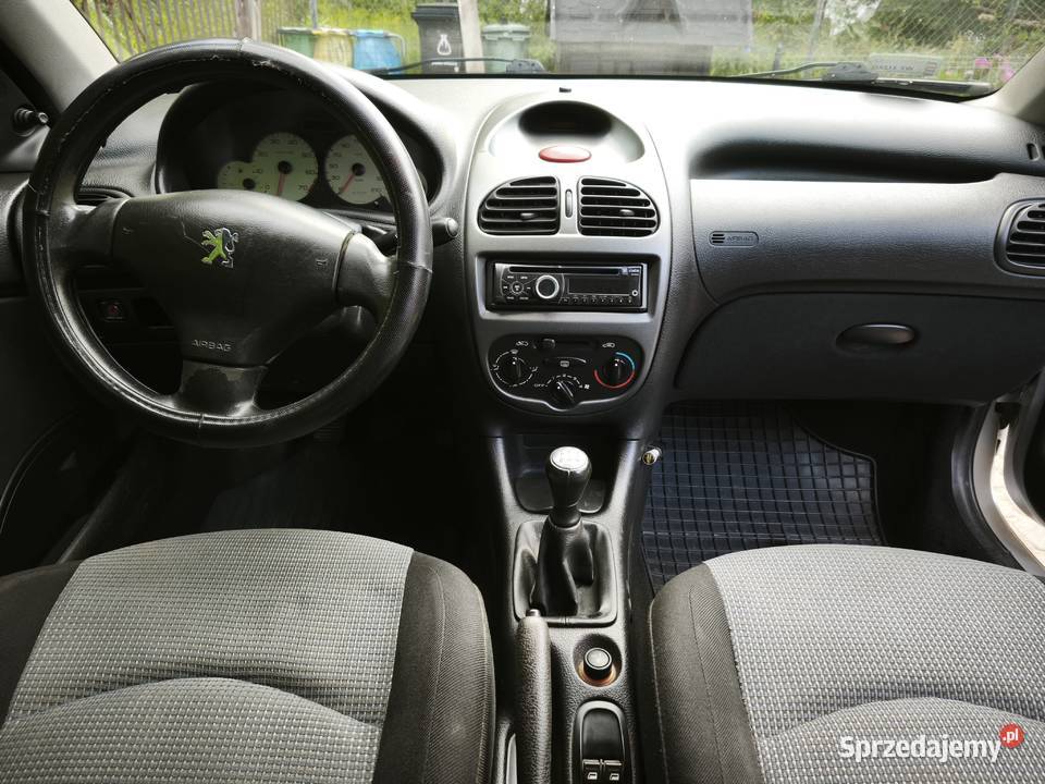Peugeot 206 11 benzyna 2004r 74KM 206 Warszawa
