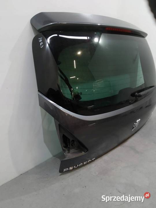 KLAPA TYŁ SZYBA KTPD Peugeot 3008 I 20092016 Rok produkcji 2012